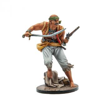 Turkish Pirate--single figure with scimitar and pistol Turkish Pirate--single figure with scimitar and pistol #50031