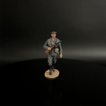Image of Soviet Naval Infantry with a PPSH41--single walking figure