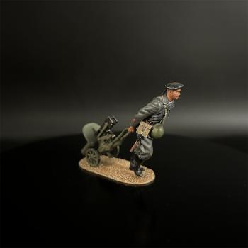 Image of Soviet Naval Infantry Dragging a Maxim--single walking figure dragging a Maxim MG Image of Soviet Naval Infantry Dragging a Maxim--single walking figure dragging a Maxim MG