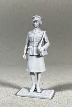 Princess Elizabeth in ATS Uniform, 1944-45 Kit--1/30 Scale Resin and Metal Kit; Unpainted, Unassembled Princess Elizabeth in ATS Uniform, 1944-45 Kit--1/30 Scale Resin and Metal Kit; Unpainted, Unassembled #50269
