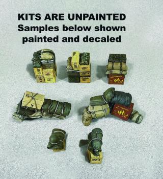 M3A1 Half-track Stowage Kit, Campaign Miniatures M3A1 Half-track Stowage Kit, Campaign Miniatures #50275