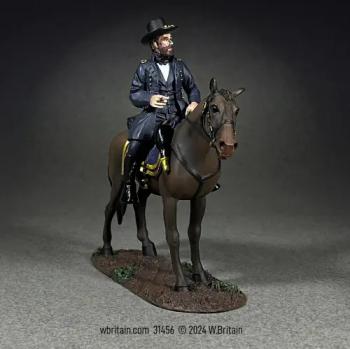 Image of Union General U.S. Grant, Mounted--single mounted figure