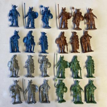 Fontanini  - Vikings 4 sets in 4 colors - 24 figures - ONE AVAILABLE!  Fontanini  - Vikings 4 sets in 4 colors - 24 figures - ONE AVAILABLE!  #50567
