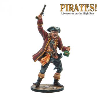 Pirate Drinking Rum and Firing into the Air--single figure Pirate Drinking Rum and Firing into the Air--single figure #50619