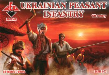 Ukrainian Peasant Infantry, 17th Century--53 figures in 17 poses (unpainted)--AWAITING RESTOCK. Ukrainian Peasant Infantry, 17th Century--53 figures in 17 poses (unpainted)--AWAITING RESTOCK. #50709