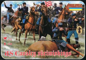 ACW U.S. Cavalry Skirmishing--28 figures in 24 poses and 12 horse figures in 6 horse poses (unpainted)--AWAITING RESTOCK. ACW U.S. Cavalry Skirmishing--28 figures in 24 poses and 12 horse figures in 6 horse poses (unpainted)--AWAITING RESTOCK. #50759