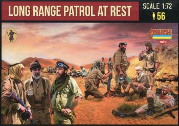 Long Range Patrol at Rest, WWII (re-issue)--56 figures in 14 poses (unpainted)--AWAITING RESTOCK. Long Range Patrol at Rest, WWII (re-issue)--56 figures in 14 poses (unpainted)--AWAITING RESTOCK. #50769