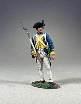 Image of French Royal Deux-Pont Sergeant, 1781--single figure