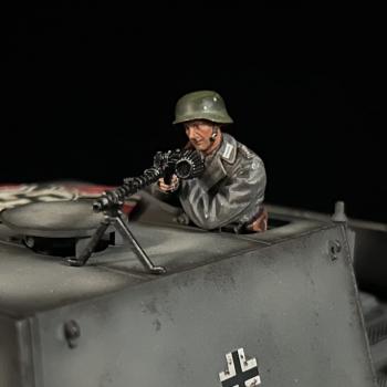 German Grey SIG.33 auf Fgst.Pz.Kpfw.III Crew--single figure German Grey SIG.33 auf Fgst.Pz.Kpfw.III Crew--single figure #50913