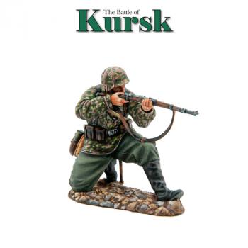 German Waffen SS Pz Grenadier Firing K98, The Battle of Kursk, 1943--single kneeling figure German Waffen SS Pz Grenadier Firing K98, The Battle of Kursk, 1943--single kneeling figure #50996