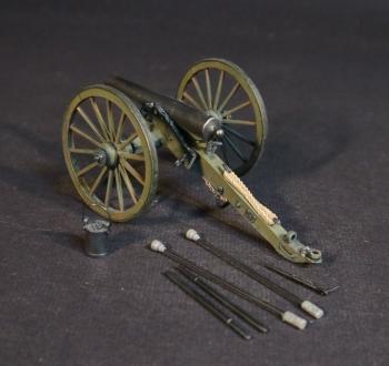 Image of Napoleon Gun--Howitzer, Confederate Artillery, The American Civil War, 1861-1865--nine pieces Image of Napoleon Gun--Howitzer, Confederate Artillery, The American Civil War, 1861-1865--nine pieces
