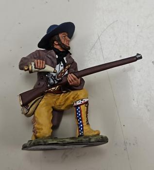 Image of Juan A. Badillo of Texas Kneeling/Loading Rifle--single figure--no original box--RETIRED--LAST ONE!! Image of Juan A. Badillo of Texas Kneeling/Loading Rifle--single figure--no original box--RETIRED--LAST ONE!!