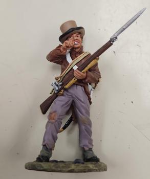 Image of John Forsyth of New York Loading Rifle--single figure--RETIRED--NO ORIGINAL BOX--LAST ONE!!