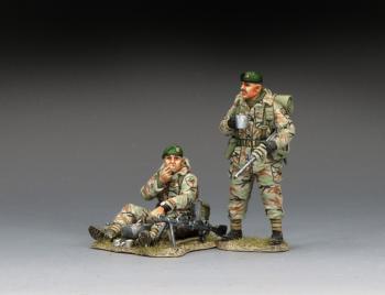 Time For Some Scran & A Wet--two British paratrooper figures from the Falklands War Time For Some Scran & A Wet--two British paratrooper figures from the Falklands War #51152
