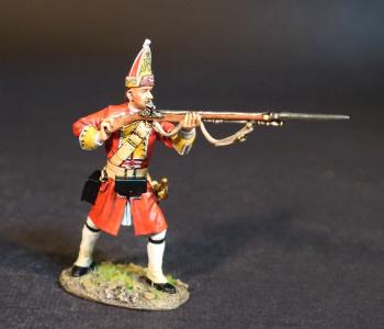 Grenadier “Push Your Bayonet,” Dejean's Regiment of Foot, Cumberland's Army, The Battle of Culloden, 16th April 1745, The Jacobite Rebellion, 1745--single figure Grenadier “Push Your Bayonet,” Dejean's Regiment of Foot, Cumberland's Army, The Battle of Culloden, 16th April 1745, The Jacobite Rebellion, 1745--single figure #51279