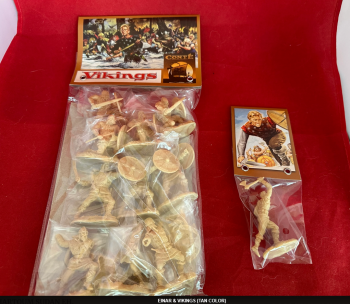 Dark Age Vikings--10 fighting and shield wall poses Plus Einar (Tan Color) Dark Age Vikings--10 fighting and shield wall poses Plus Einar (Tan Color) #51343