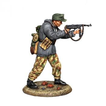 German Firing MP40, Battle of Konigsburg, Eastern Front, 1945--single figure German Firing MP40, Battle of Konigsburg, Eastern Front, 1945--single figure #51366