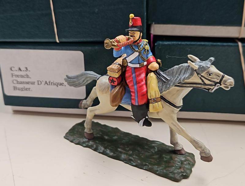 Figurine King & Country CW041 – Clairon Confédéré Monté – Guerre De Sécession – 1/30