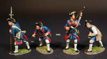 Four Artillery Crew, Royal Regiment of Artillery, The Royal Regiment of Artillery, Cumberland's Army, The Battle of Culloden, 16th April 1745, The Jacobite Rebellion, 1745--four figures--ONE IN STOCK. Four Artillery Crew, Royal Regiment of Artillery, The Royal Regiment of Artillery, Cumberland's Army, The Battle of Culloden, 16th April 1745, The Jacobite Rebellion, 1745--four figures--ONE IN STOCK. #51416