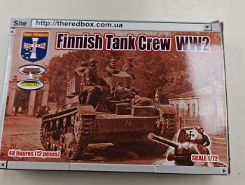 1/72 Finnish Tank Crew WWII--48 figures in 12 poses 1/72 Finnish Tank Crew WWII--48 figures in 12 poses #51430