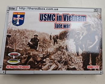 1/72 USMC in Vietnam, Late War--43 figures in 13 poses 1/72 USMC in Vietnam, Late War--43 figures in 13 poses #51431