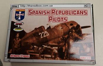 1/72 Spanish Republican Pilots--48 figures in 12 poses 1/72 Spanish Republican Pilots--48 figures in 12 poses #51432