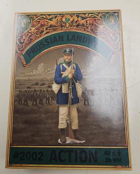 28mm Prussian Landwehr (Action)--forty 28mm plastic figures 28mm Prussian Landwehr (Action)--forty 28mm plastic figures #51435