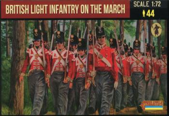 British Light Infantry on the March, Napoleonic Wars--44 figures in 14 poses British Light Infantry on the March, Napoleonic Wars--44 figures in 14 poses #51436