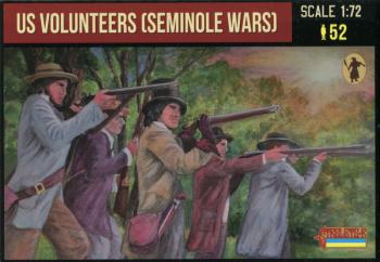U.S. Volunteers (Seminole Wars)--52 figures in 13 poses (unpainted)--AWAITING RESTOCK. U.S. Volunteers (Seminole Wars)--52 figures in 13 poses (unpainted)--AWAITING RESTOCK. #51443