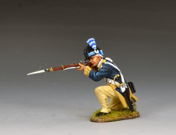 Washington's Guard Company Kneeling Firing--single figure Washington's Guard Company Kneeling Firing--single figure #51467