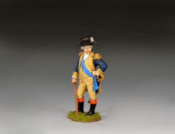 General George Washington--single figure leaning on stick General George Washington--single figure leaning on stick #51475