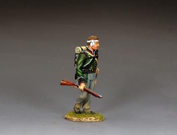 995th Rifles "Walking Wounded"--single standing Napoleonic-era British figure with bandaged head 995th Rifles "Walking Wounded"--single standing Napoleonic-era British figure with bandaged head #51484
