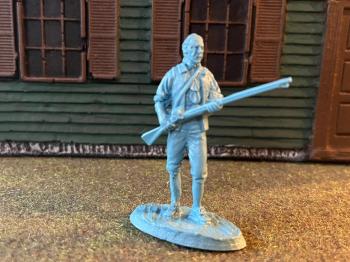 Captain John Parker, Colonial Militia--single resin American Revolution-era figure--NINE IN STOCK. Captain John Parker, Colonial Militia--single resin American Revolution-era figure--NINE IN STOCK. #51487