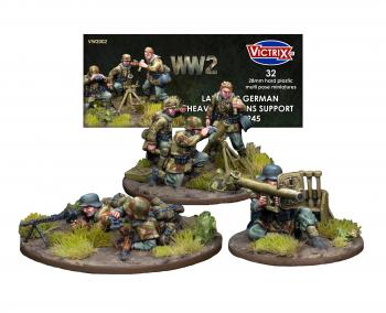 28mm WWII Late War German Heavy Weapons Support (1944-1945)--makes 32 hard plastic multi pose figures 28mm WWII Late War German Heavy Weapons Support (1944-1945)--makes 32 hard plastic multi pose figures #51491
