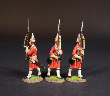 Three Grenadiers At The Ready, Dejean's Regiment of Foot, Cumberland's Army, The Battle of Culloden, 16th April 1745, The Jacobite Rebellion, 1745--three figures Three Grenadiers At The Ready, Dejean's Regiment of Foot, Cumberland's Army, The Battle of Culloden, 16th April 1745, The Jacobite Rebellion, 1745--three figures #51513