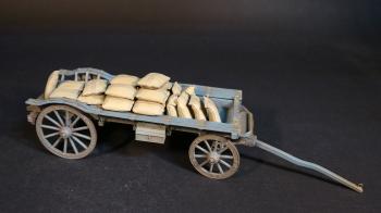 Ox Wagon, British Laager/Entrenched Defences, The Eshowe Relief Column, The Battle of Gingindhlovu, 2nd April 1879, The Anglo Zulu War--wagon (no canvas top) and mealie bags Ox Wagon, British Laager/Entrenched Defences, The Eshowe Relief Column, The Battle of Gingindhlovu, 2nd April 1879, The Anglo Zulu War--wagon (no canvas top) and mealie bags #51516