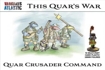 28mm Quar Crusader Command--12 unpainted, unassembled, multi-part plastic figures 28mm Quar Crusader Command--12 unpainted, unassembled, multi-part plastic figures #51540