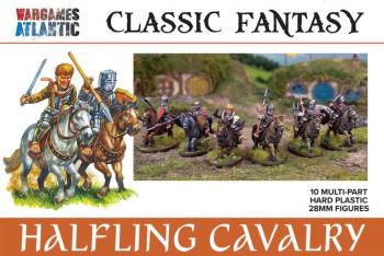 28mm Classic Fantasy Halfling Cavalry--10 unpainted multi-part hard plastic figures 28mm Classic Fantasy Halfling Cavalry--10 unpainted multi-part hard plastic figures #51552