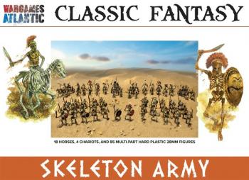 28mm Classic Fantasy Skeleton Army--18 horses, 4 chariots, and 85 multi-part hard plastic figures 28mm Classic Fantasy Skeleton Army--18 horses, 4 chariots, and 85 multi-part hard plastic figures #51553