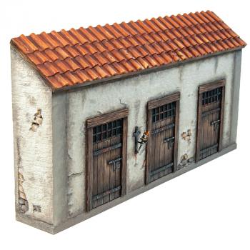 Gladiator School Gladiator Slave Quarters, Modular Gladiator School--300mm Wide x 58mm Deep x 154mm Tall Gladiator School Gladiator Slave Quarters, Modular Gladiator School--300mm Wide x 58mm Deep x 154mm Tall #51611