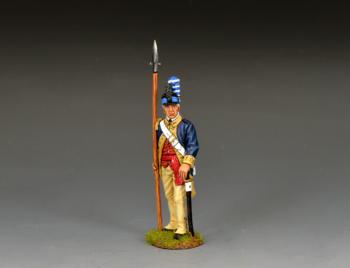 Washington's Guard Company Company Officer with Pike--single figure with pike Washington's Guard Company Company Officer with Pike--single figure with pike #51655