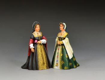 A Pair of Queens--two figures (Jane Seymour & Anne Boleyn) A Pair of Queens--two figures (Jane Seymour & Anne Boleyn) #51662