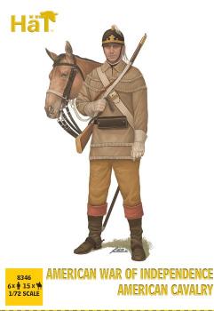 AWI American Cavalry--15 mounted figures in 5 poses, 6 foot figures in 2 poses, 15 horse figures in 3 poses AWI American Cavalry--15 mounted figures in 5 poses, 6 foot figures in 2 poses, 15 horse figures in 3 poses #51679
