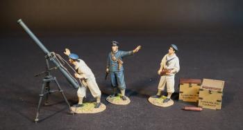 Hales Rocket Crew, H.M.S. Boadicea, British Naval Brigade, H. M. S. Shah, The Eshowe Relief Column, The Battle of Gingindhlovu, 2nd April 1879, The Anglo Zulu War--three figures, rocket launcher, boxes, and accessories Hales Rocket Crew, H.M.S. Boadicea, British Naval Brigade, H. M. S. Shah, The Eshowe Relief Column, The Battle of Gingindhlovu, 2nd April 1879, The Anglo Zulu War--three figures, rocket launcher, boxes, and accessories #51700