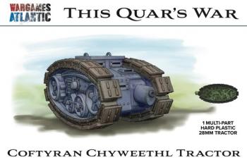 28mm Coftyran Chyweethl Tractor--one hard plastic Chyweethl tractor and crew 28mm Coftyran Chyweethl Tractor--one hard plastic Chyweethl tractor and crew #51718