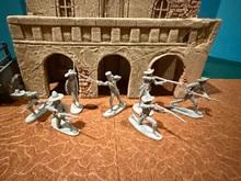 Mexican Militia Set #2--seven resin figures in seven poses--FIVE IN STOCK. Mexican Militia Set #2--seven resin figures in seven poses--FIVE IN STOCK. #51490