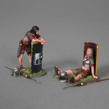 Bella and Bruna, Female Legionnaires with Black Shields (9th Legion)--two figures and accessories Bella and Bruna, Female Legionnaires with Black Shields (9th Legion)--two figures and accessories #51743