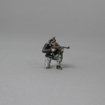 SS Tank Commander, German WWII Panzer and SPG Crews--single kneeling figure with MP40 SS Tank Commander, German WWII Panzer and SPG Crews--single kneeling figure with MP40 #51750