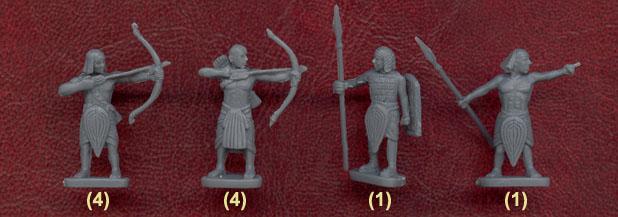 42 figures 1:72 Caesar Miniatures 009 Egyptian Army 