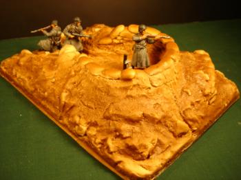Mortar Pit Defensive Position with Sandbags -- ONE IN STOCK! Mortar Pit Defensive Position with Sandbags -- ONE IN STOCK! #10953